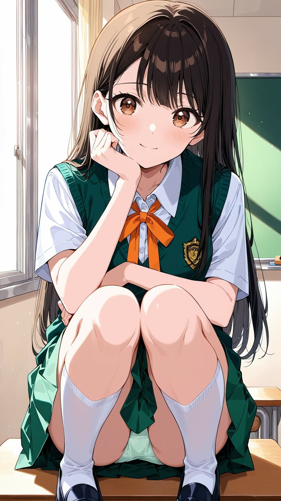 スク水女子校生は無茶ぶりされるほど濡れていく - サンプル画像 1