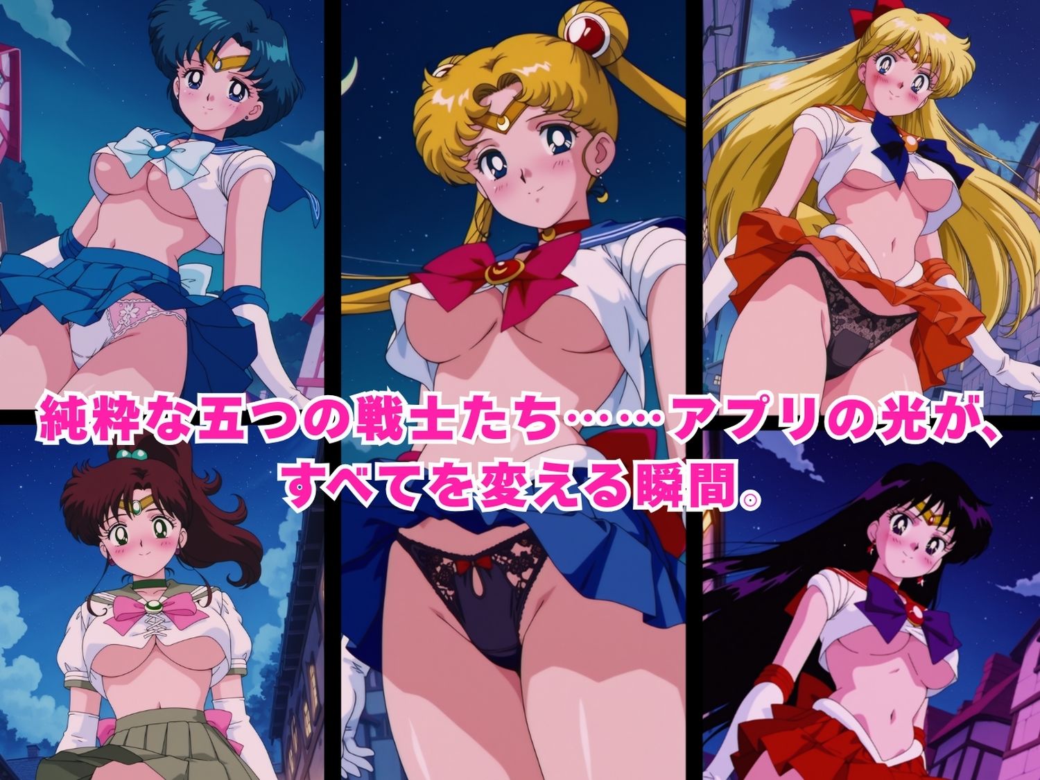 堕ちた薔薇と五つの戦士 - サンプル画像 2