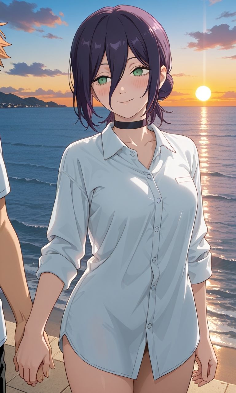 デンジ・レゼ  純愛中出し - サンプル画像 1