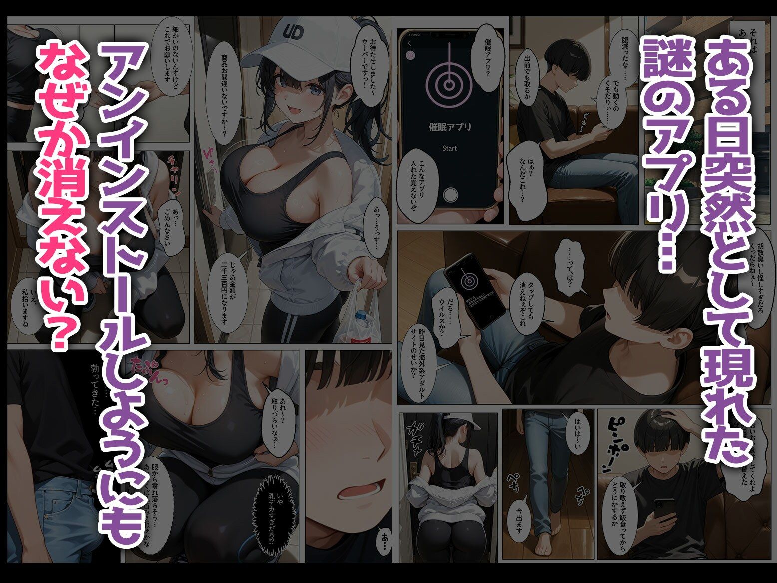 デリバリー催●アプリ〜ウーパー配達員に強●中〇し〜 - サンプル画像 1