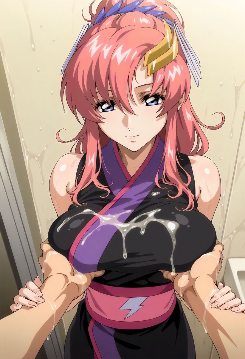 ラ〇ス・クラインコスプレの女の子とローションH - サンプル画像 2