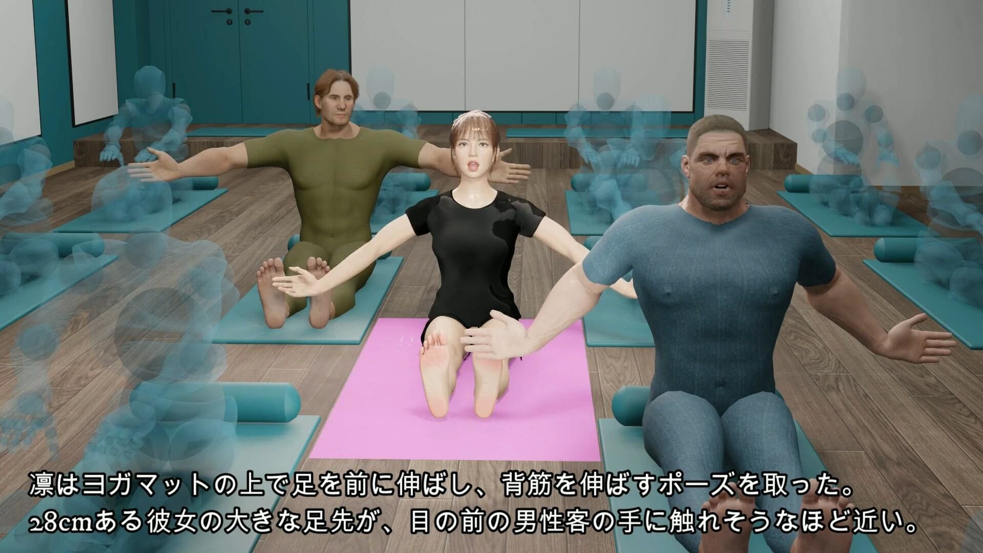 ヨガ講師の受難 - サンプル画像 1