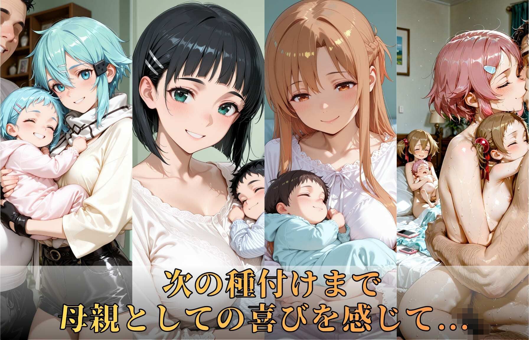 SAOヒロインの孕み袋物語 - サンプル画像 8