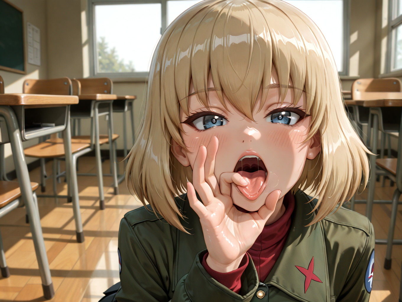 しのるのCG集「ガールズ＆パンツァーI」 - サンプル画像 6