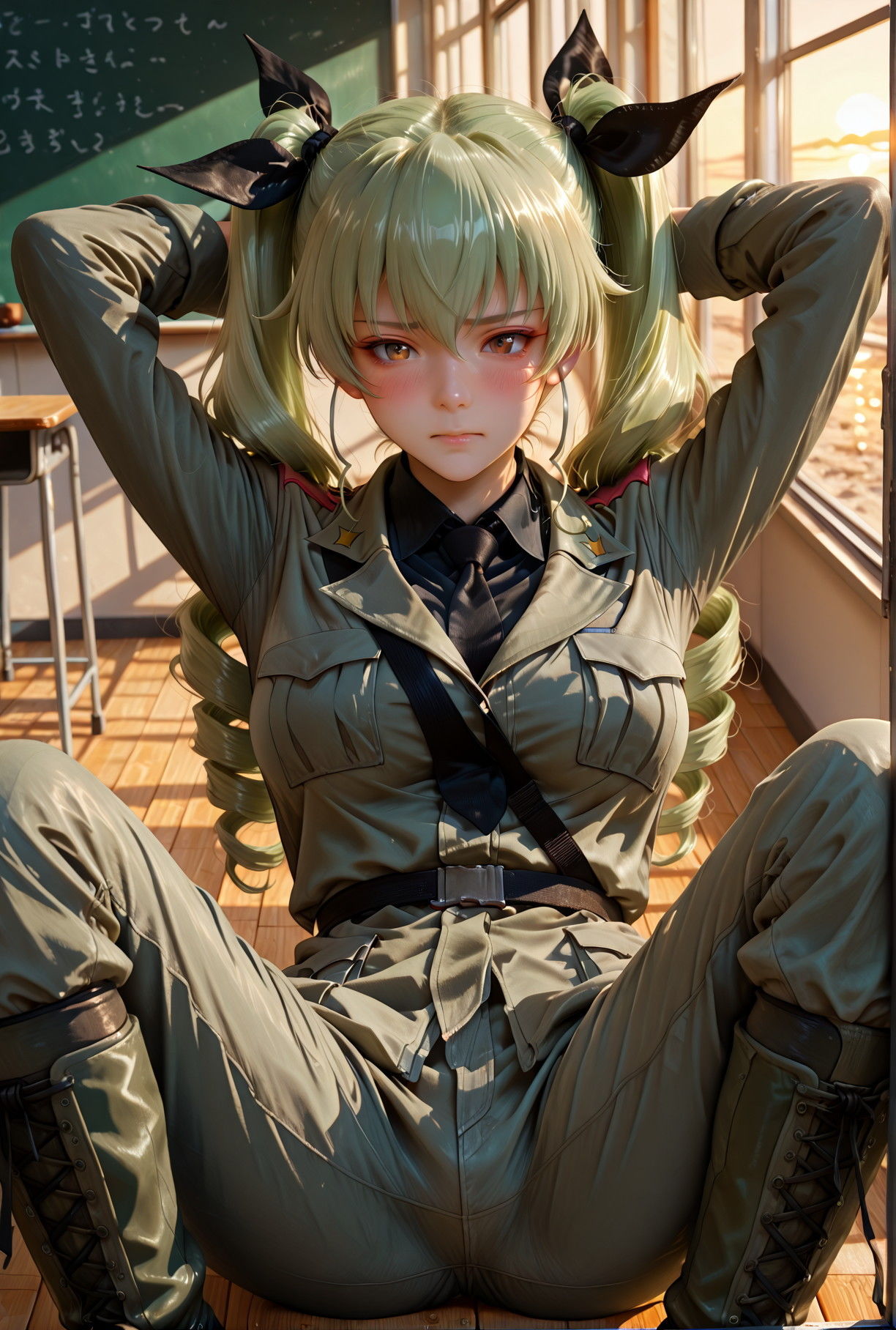 しのるのCG集「ガールズ＆パンツァーI」 - サンプル画像 8