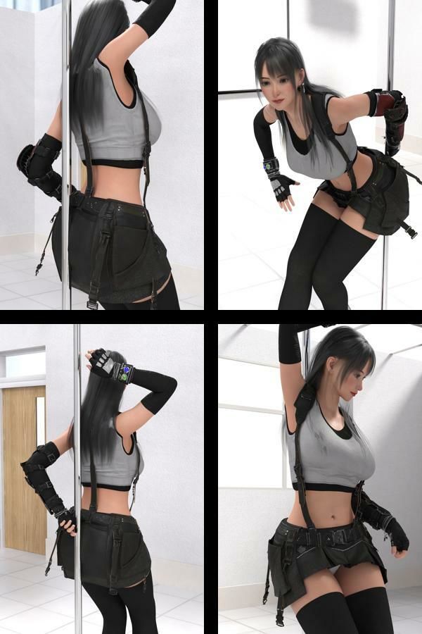 【chrl100】二階堂沙耶のポールダンス写真集-ON THE POLE-01c - サンプル画像 1