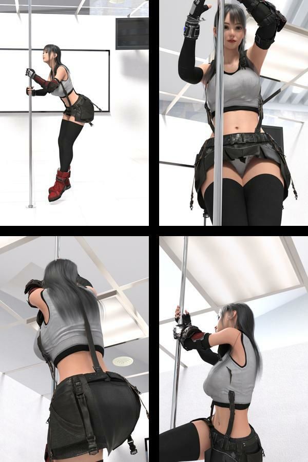 【chrl100】二階堂沙耶のポールダンス写真集-ON THE POLE-02c - サンプル画像 1