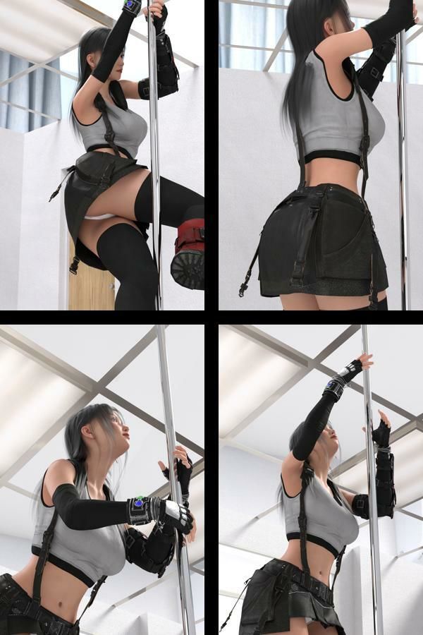 【chrl100】二階堂沙耶のポールダンス写真集-ON THE POLE-02c - サンプル画像 2