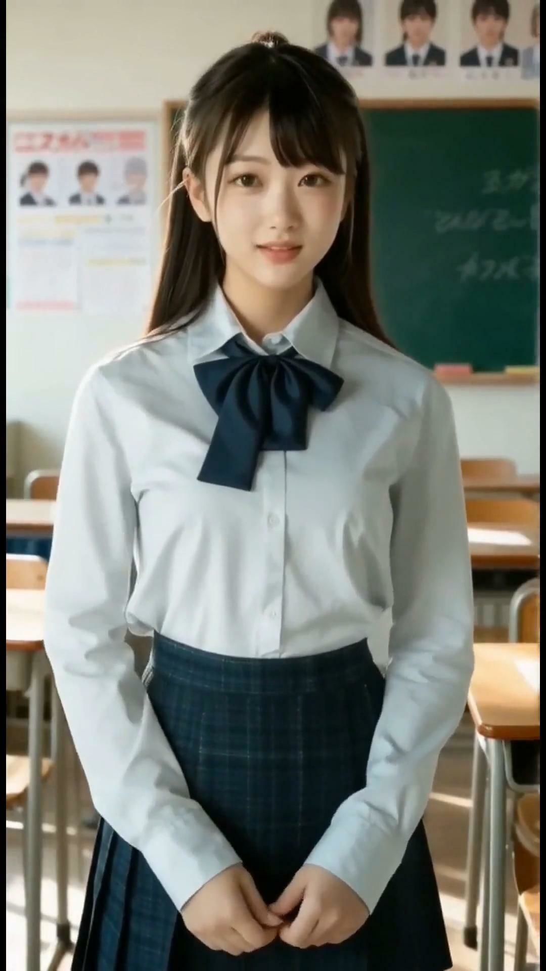 実写系！抵抗できない女子校生を触る動画 - サンプル画像 1