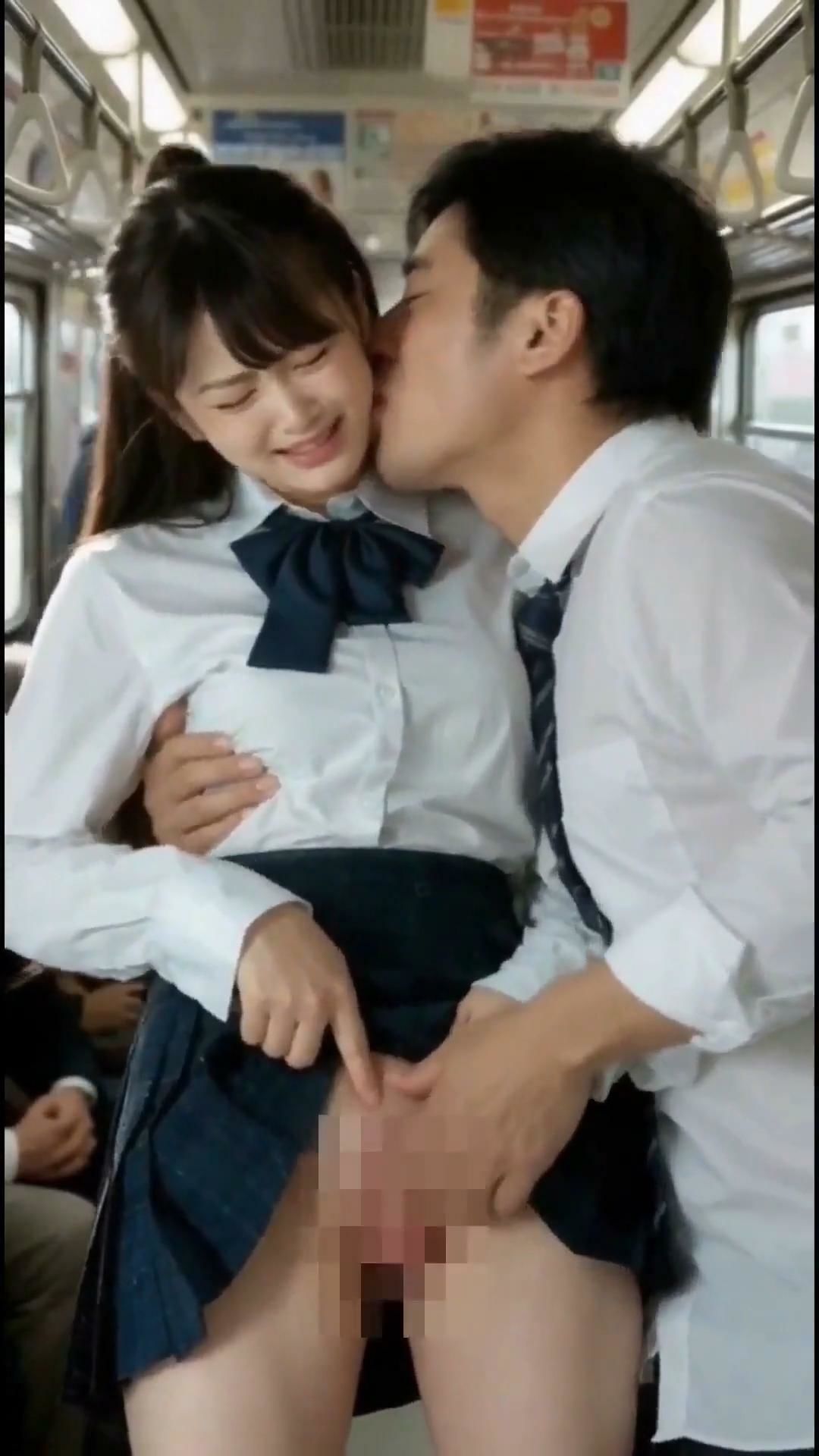 実写系！抵抗できない女子校生を触る動画 - サンプル画像 4