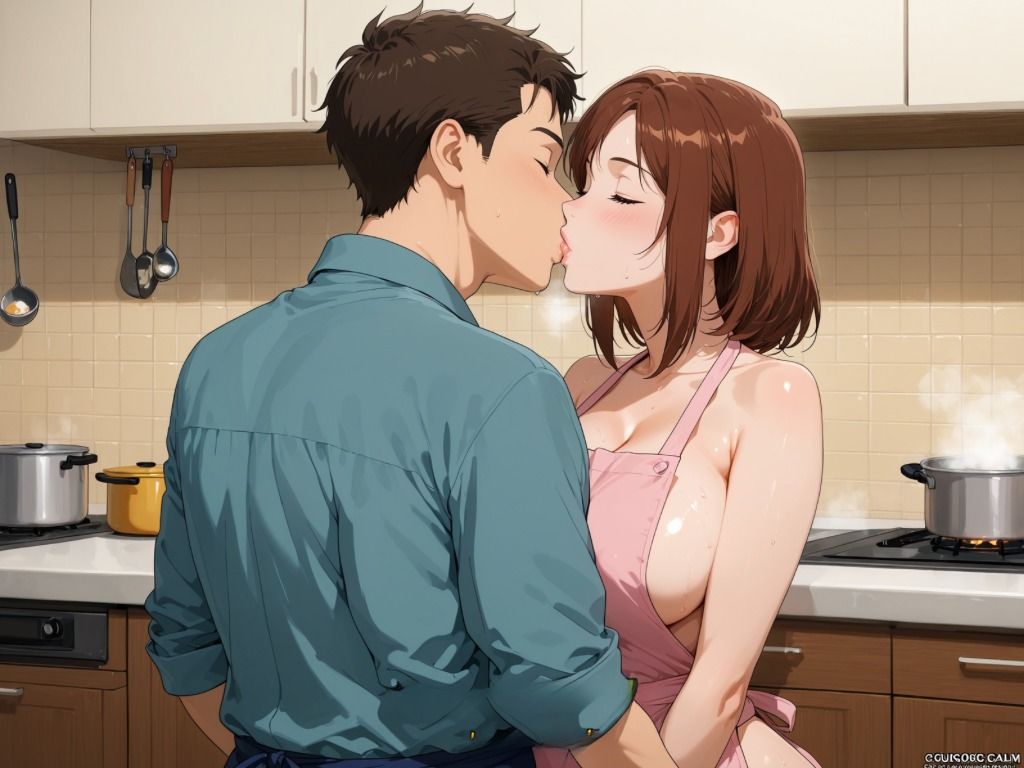 巨乳人妻と濃厚不倫セックス - サンプル画像 6