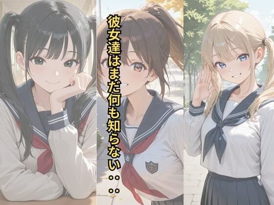 女子校生の初バイトは奴○喫茶だった - サンプル画像 1