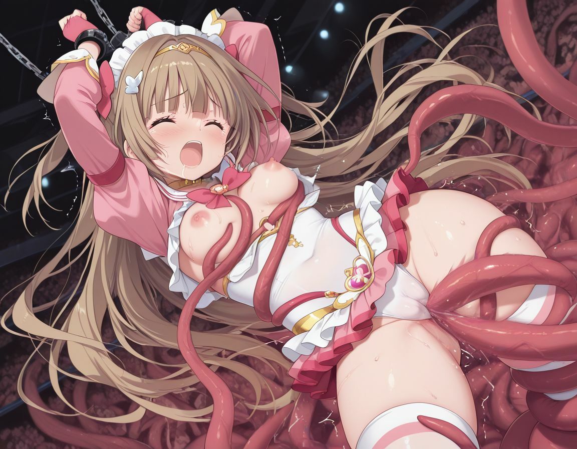 AI変身ヒロイン 公開〇刑  〜魔法少女フェアリーブロッサム散華〜 - サンプル画像 5