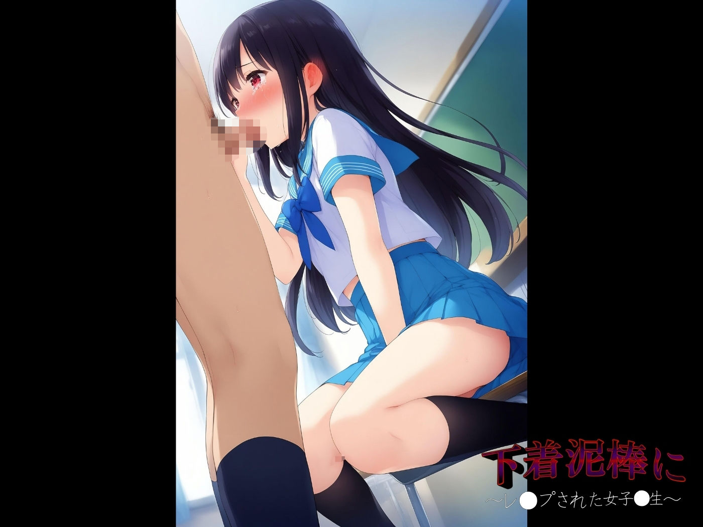 【動画形式】下着泥棒にレ●プされた女子●生 - サンプル画像 3