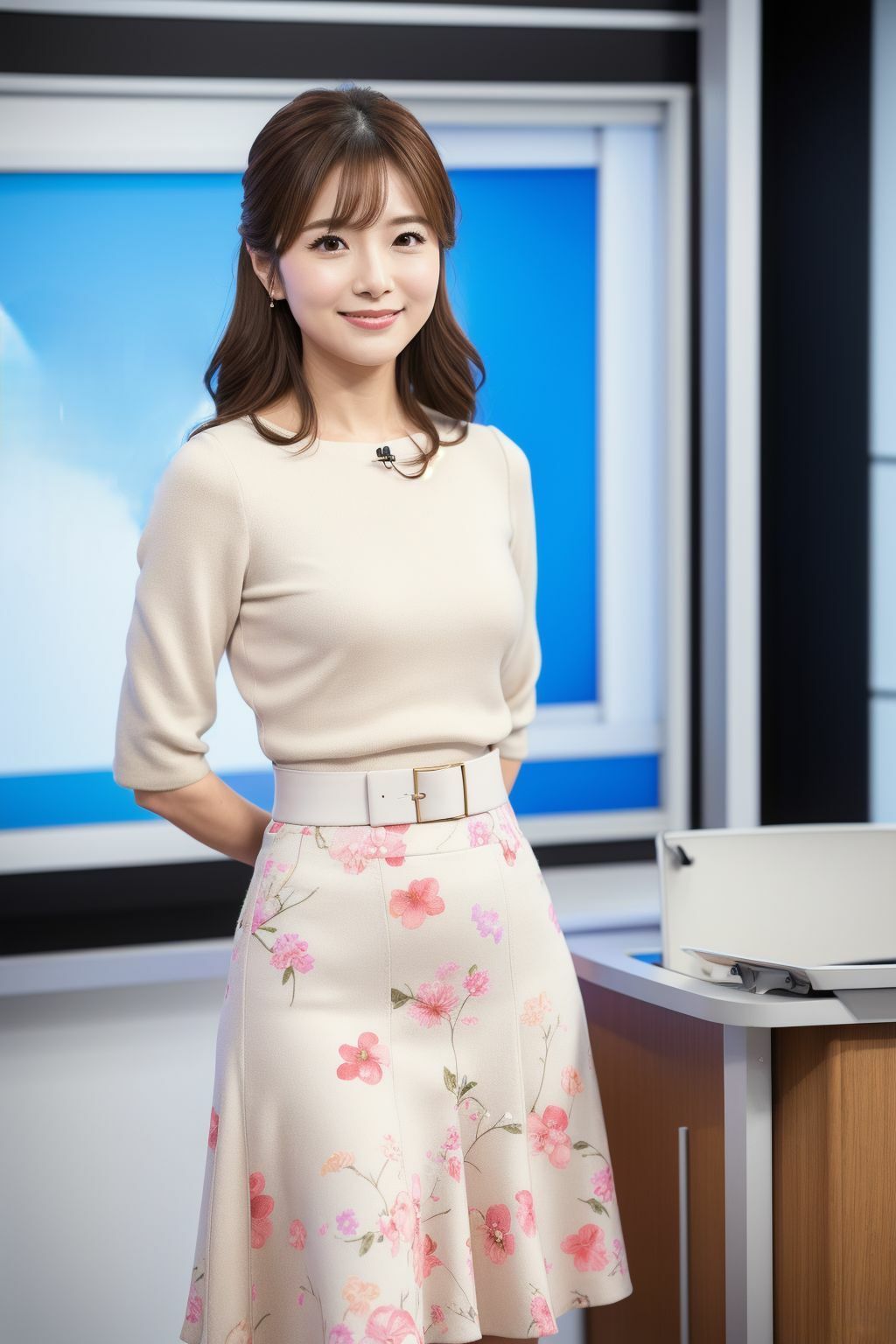 【動く】GGC vol.30 女子アナ パンチラ編1【動画版】 - サンプル画像 1