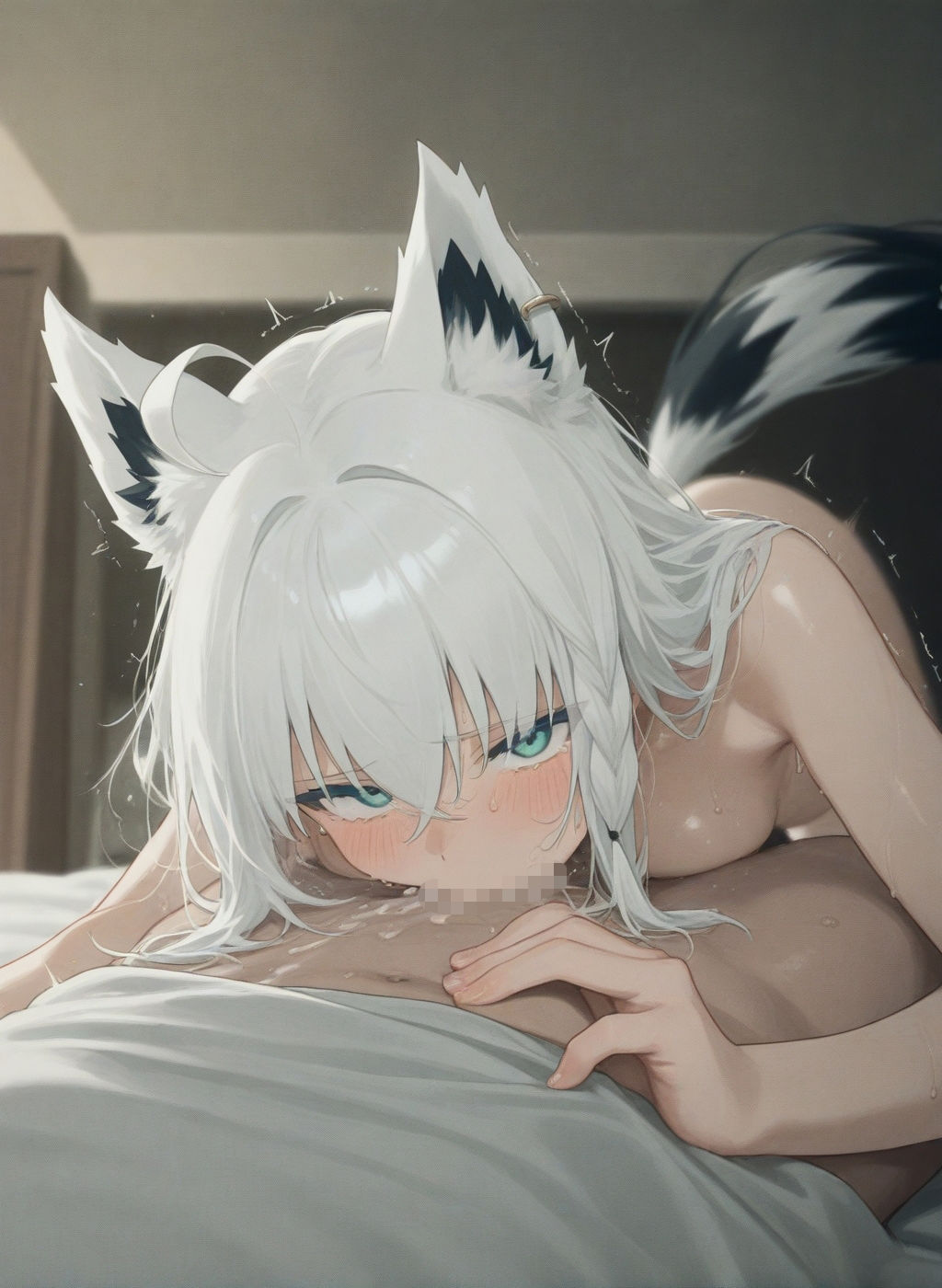 白○フブキにご奉仕してもらう160枚 - サンプル画像 3