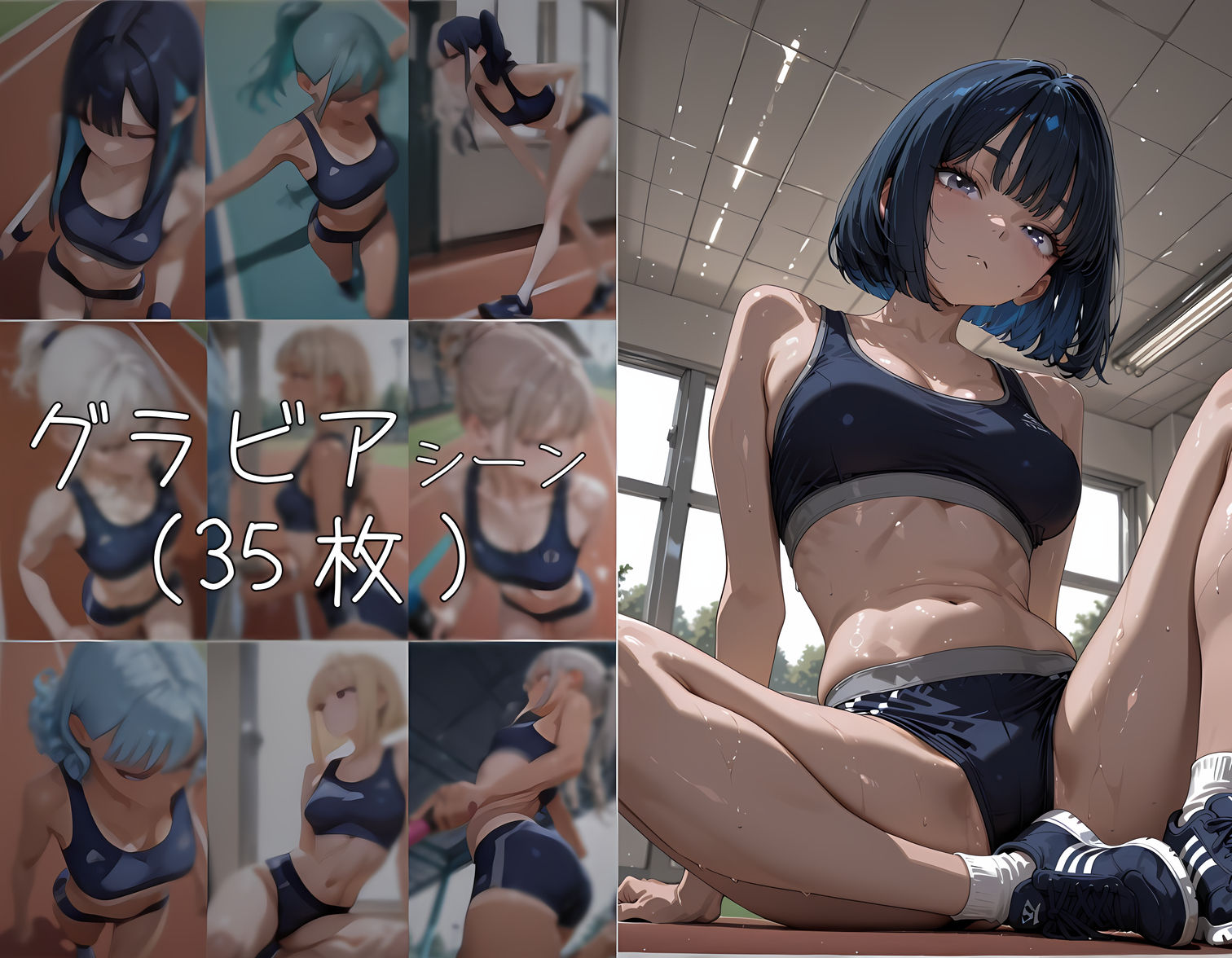 顧問に抱かれる陸上部 - サンプル画像 3