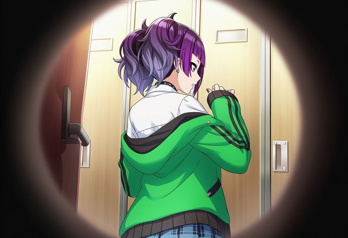 盗撮バレ・足コキ シ〇ニマス 田中魔〇々 - サンプル画像 5