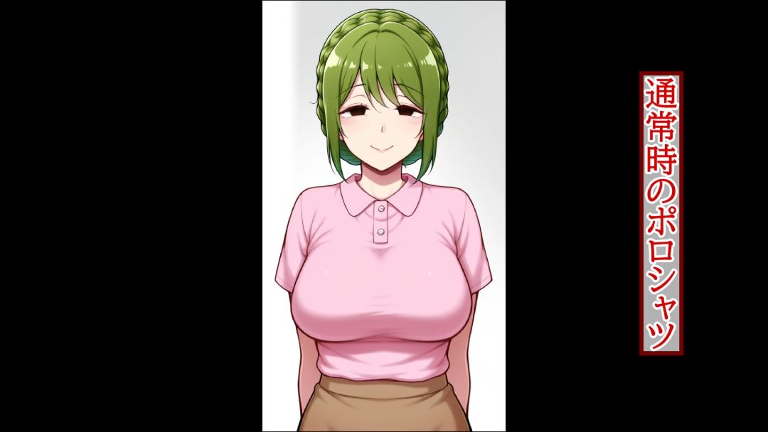 【上品人妻の服の下は】重ね着フェチ怪人【白スク水編】 - サンプル画像 1