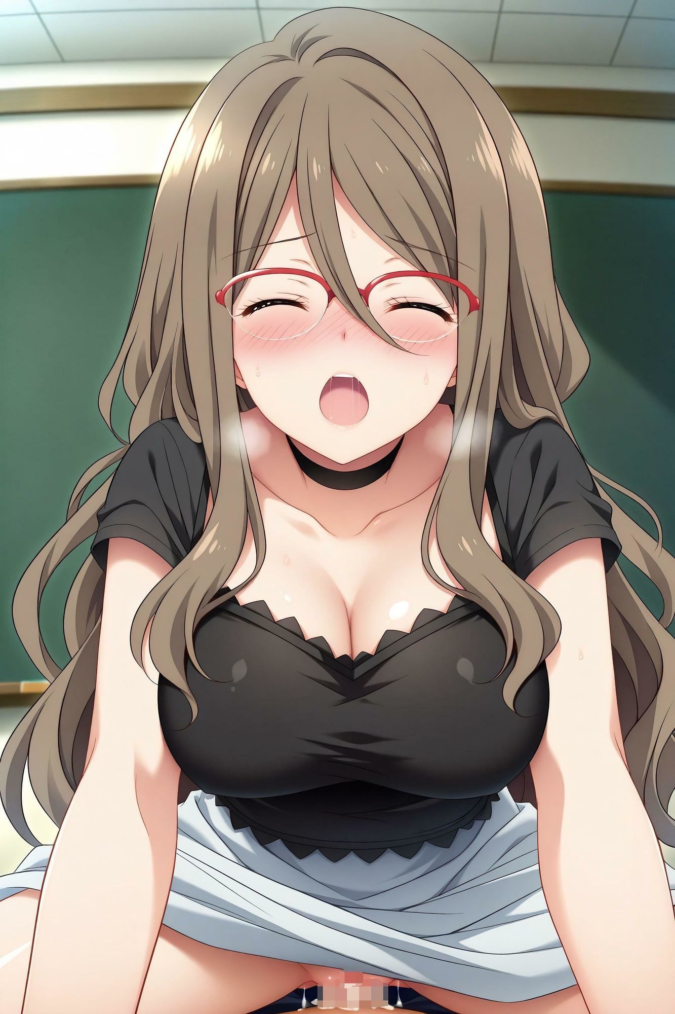 喫茶リコリコ壊滅。教室凌●〜錦木千束・井ノ上たきな・中原ミズキ 3人同時監禁・連続性交凌●記録〜 - サンプル画像 8