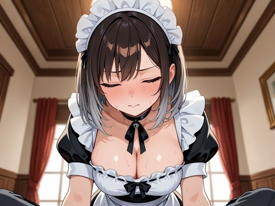 メイドコスプレでクラスメイトにご奉仕させる - サンプル画像 2