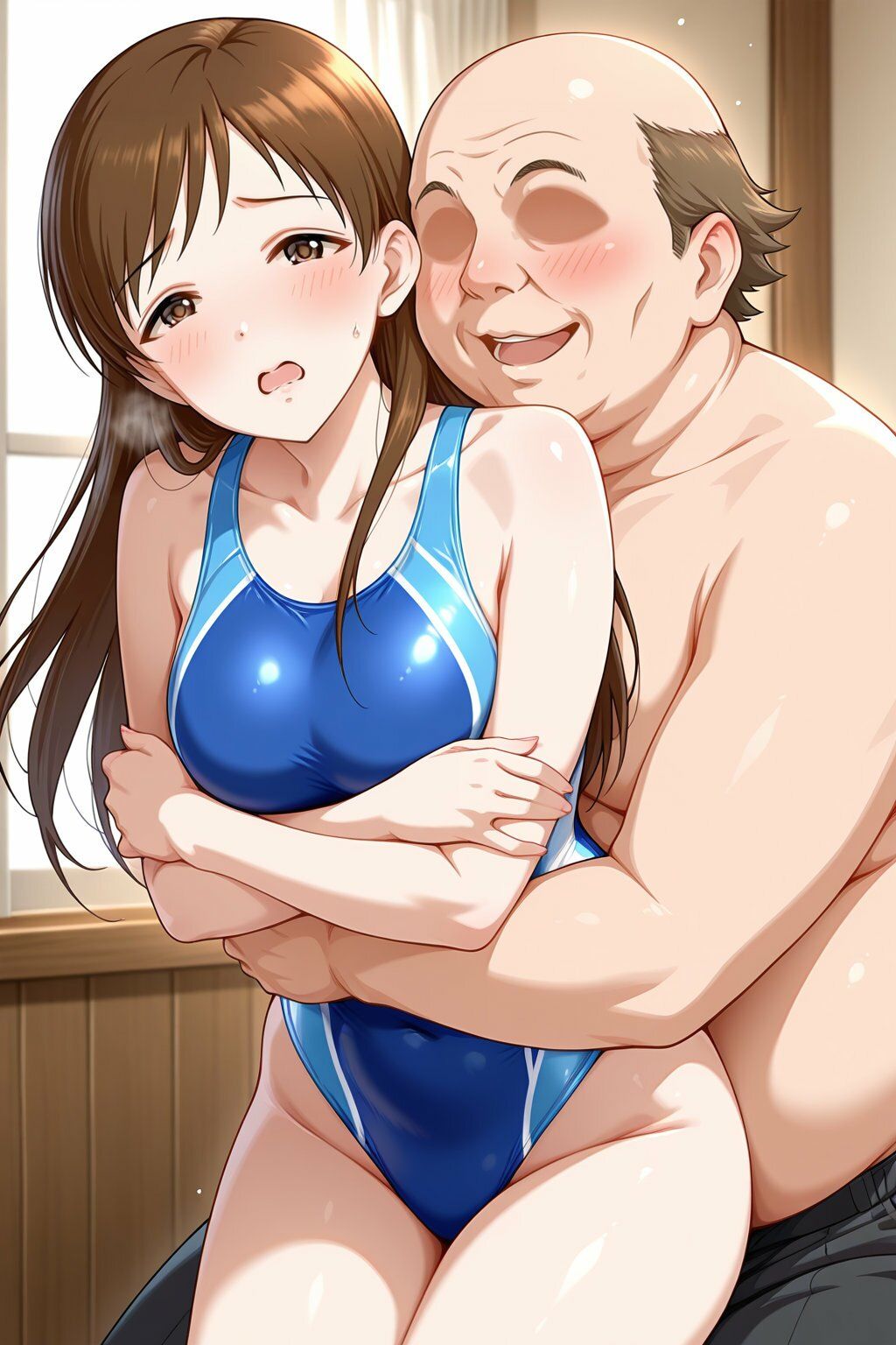 新田●波 キモおじにより強●性接待 - サンプル画像 2