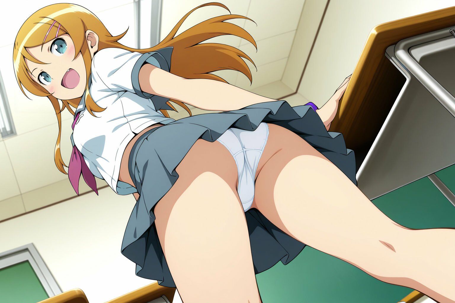 高坂●乃 キモおじにより強●性指導 - サンプル画像 1