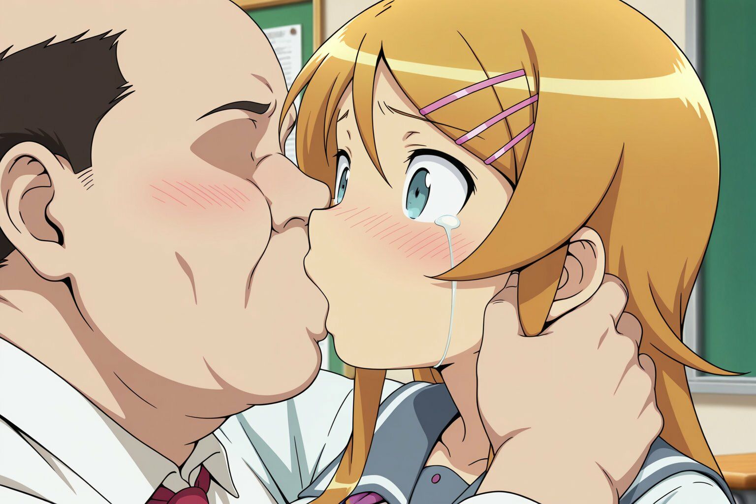 高坂●乃 キモおじにより強●性指導 - サンプル画像 3