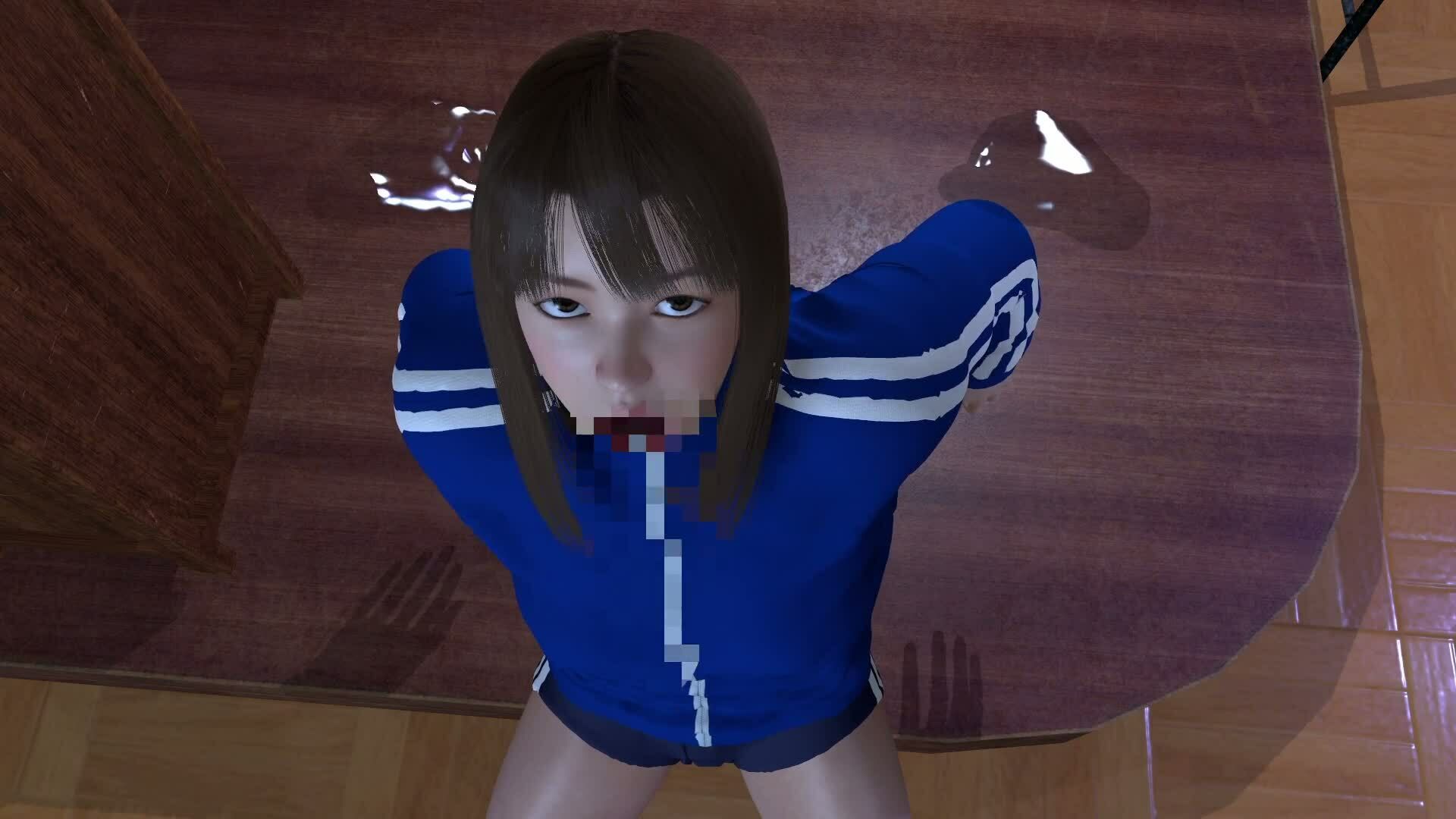 【ROMV372】ジャージブルマ学校教室透明人間フルセックス「誰もいなのにセックスされてる！？」 - サンプル画像 5