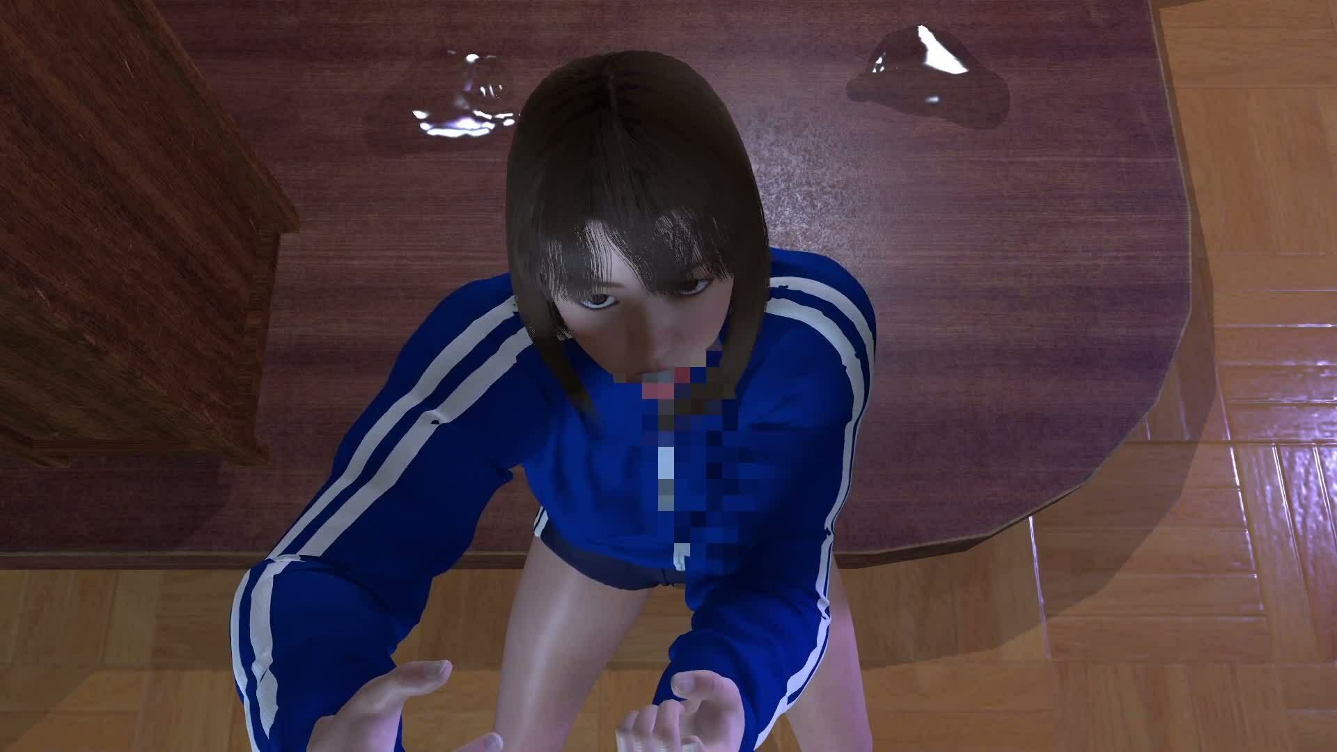 【ROMV372】ジャージブルマ学校教室透明人間フルセックス「誰もいなのにセックスされてる！？」 - サンプル画像 6