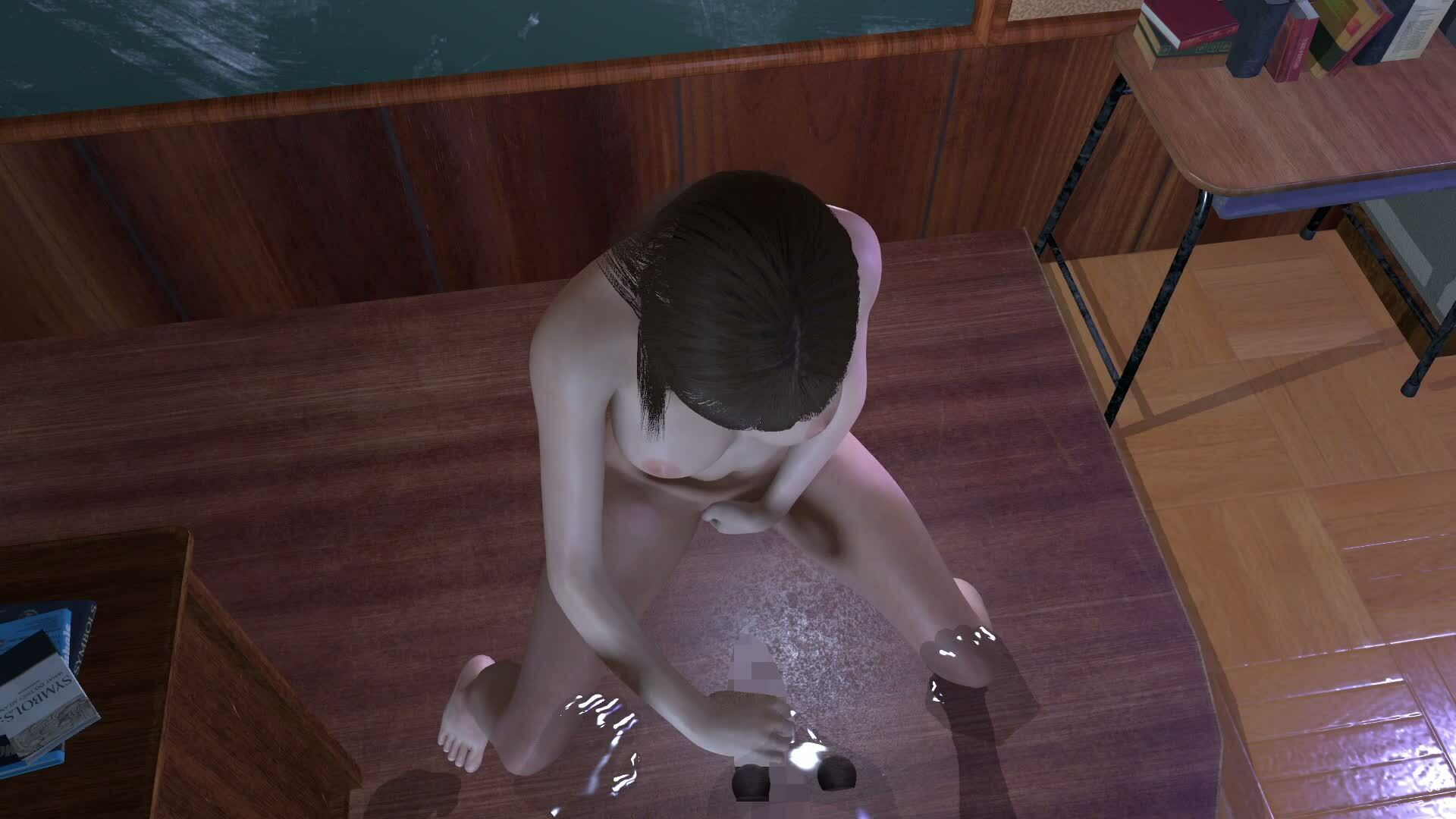 【ROMV372】ジャージブルマ学校教室透明人間フルセックス「誰もいなのにセックスされてる！？」 - サンプル画像 10