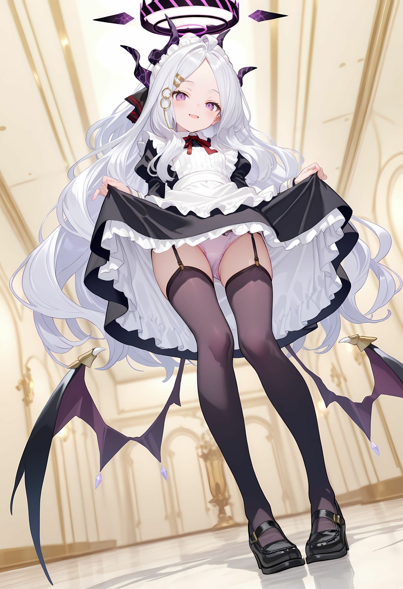 ブルアカCG集5-マルチアングル500枚（ノーマル・下着・メイド・着物・胸チラ） - サンプル画像 3