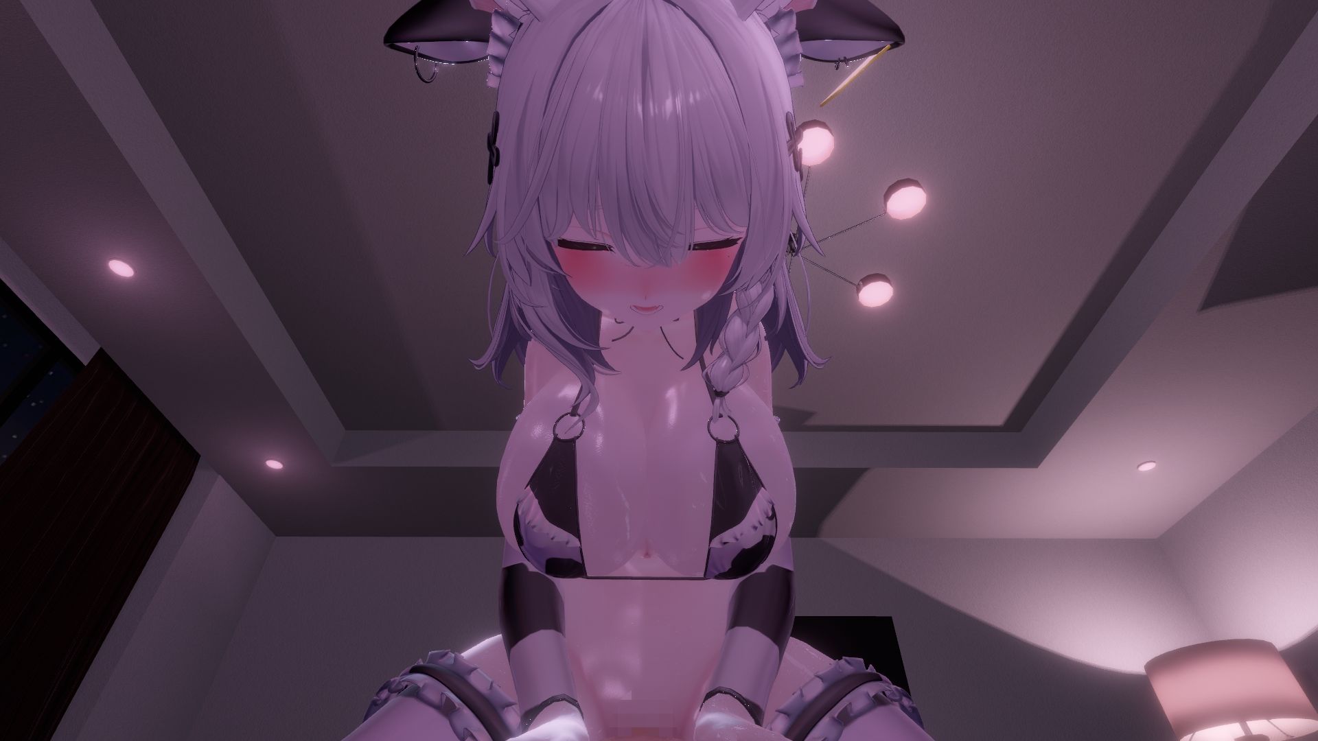 牛柄ビキニの巨乳娘に本能のまま腰降り騎乗位で搾精されちゃう動画 〜しなのちゃんVer.〜 - サンプル画像 4