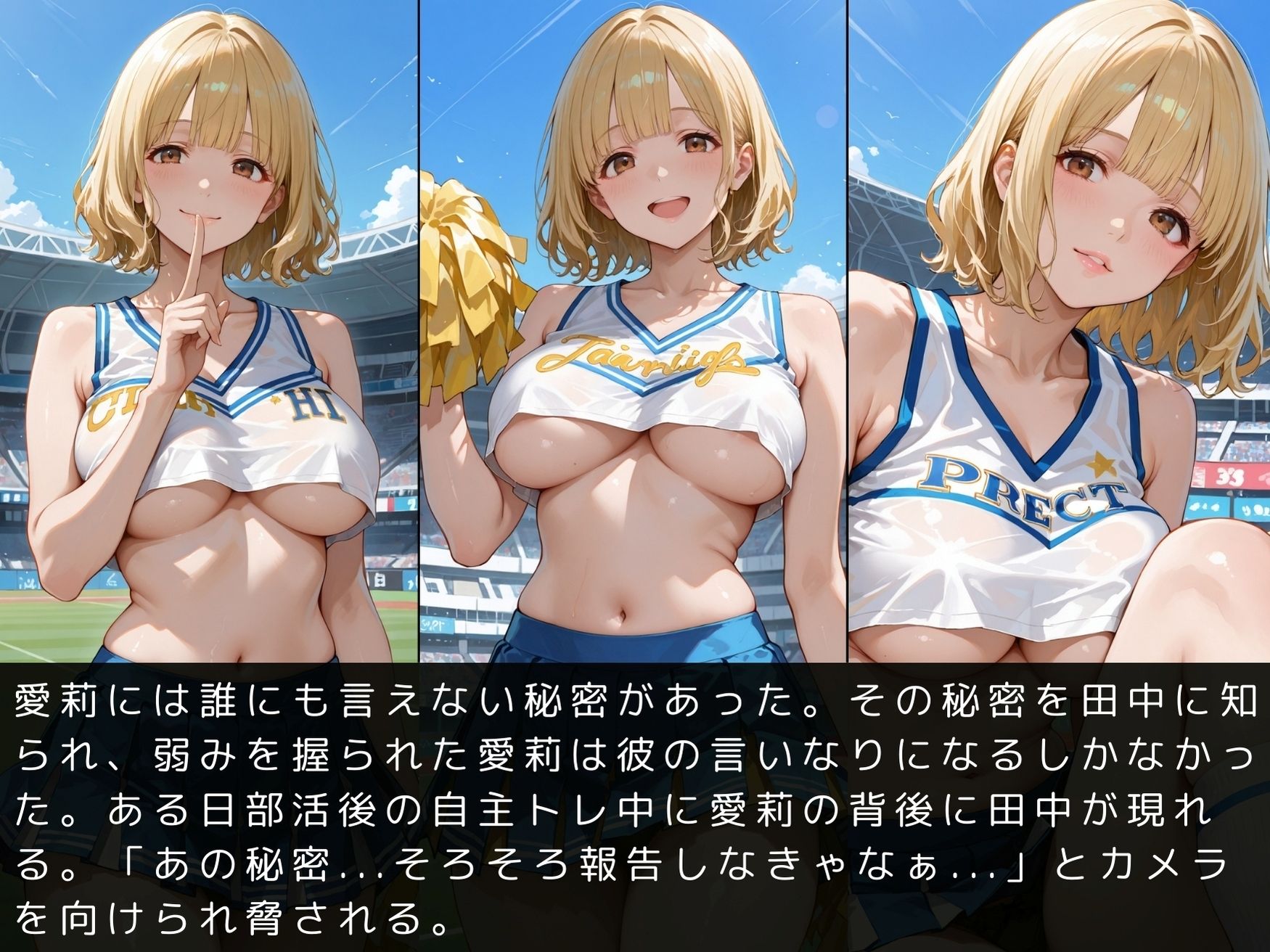 放課後の性指導 〜藤咲愛莉の禁断の記録〜部活編 - サンプル画像 4