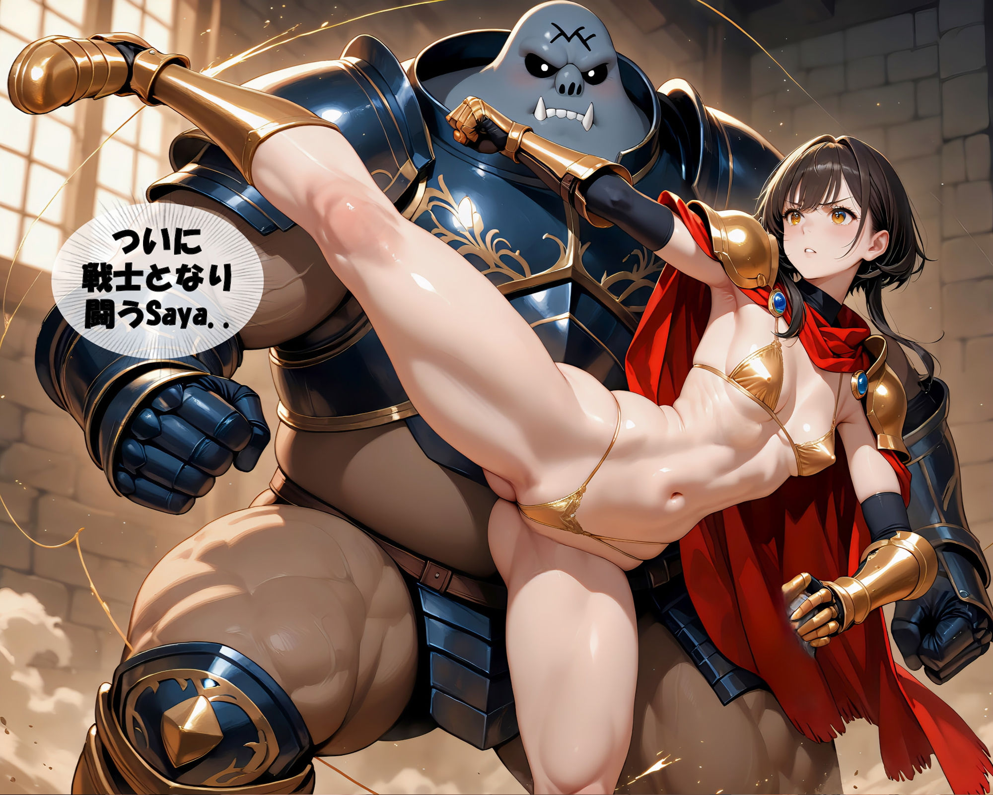 【動画28分】人妻Sayaの変態日記/プリンセス＆女戦士/敗戦恥辱拷問編 - サンプル画像 7