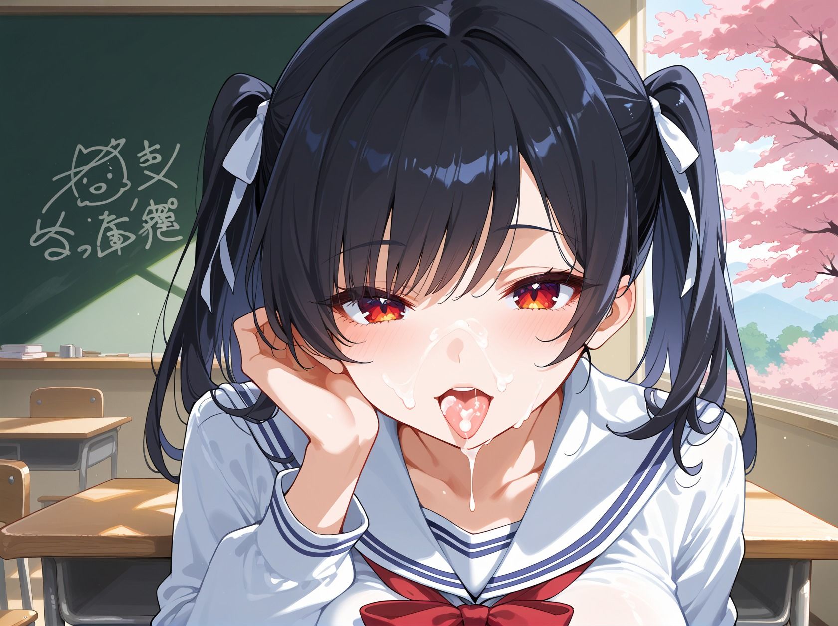 エロメイド学園4 生徒の性処理に明け暮れる教師性活 - サンプル画像 4