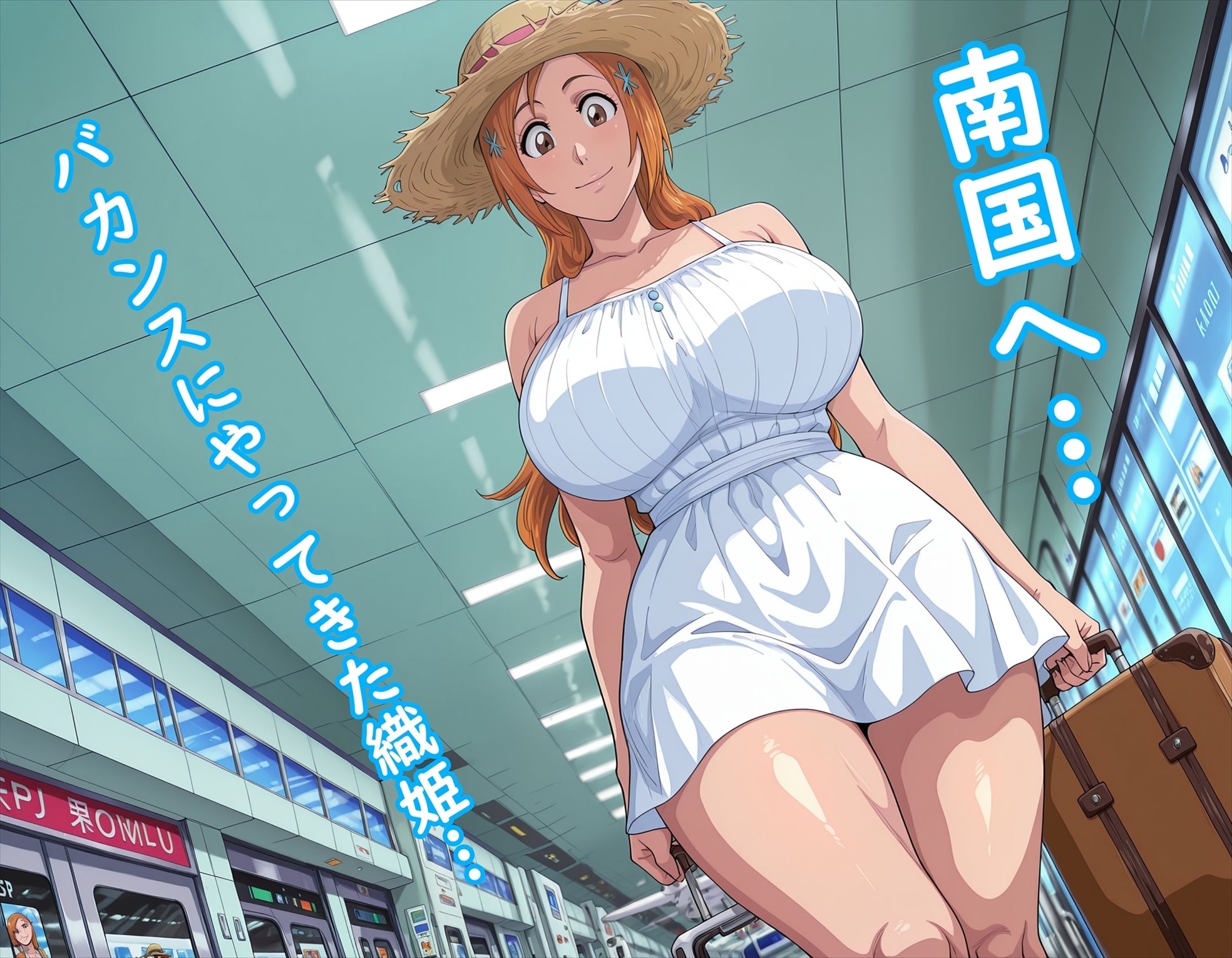 織姫の異文化パンパン交流記〜チ〇ポへの挨拶は常識です！？〜 - サンプル画像 1