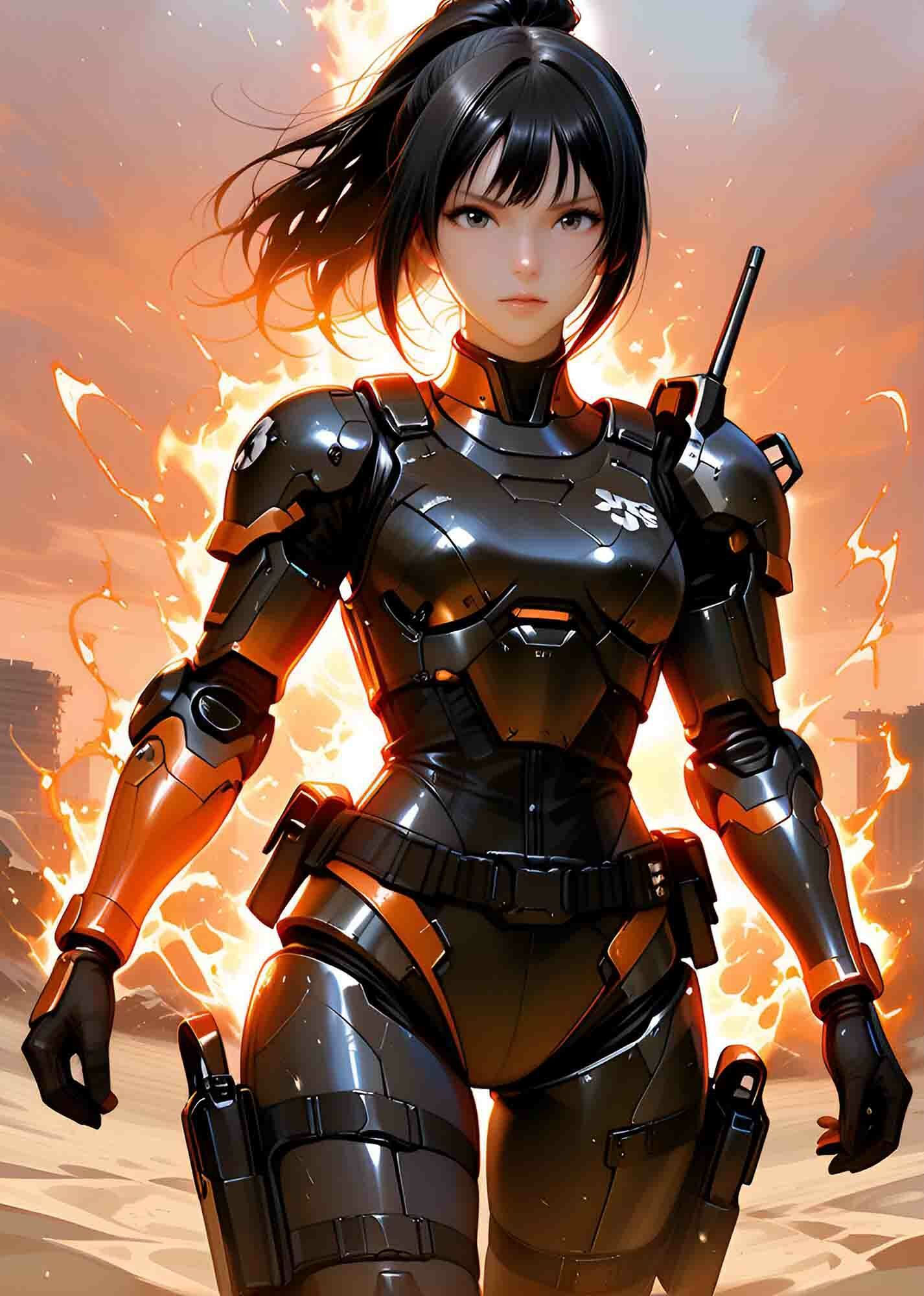 YUMENO HARUKI Collection Battle Suit Vol.1 - サンプル画像 2