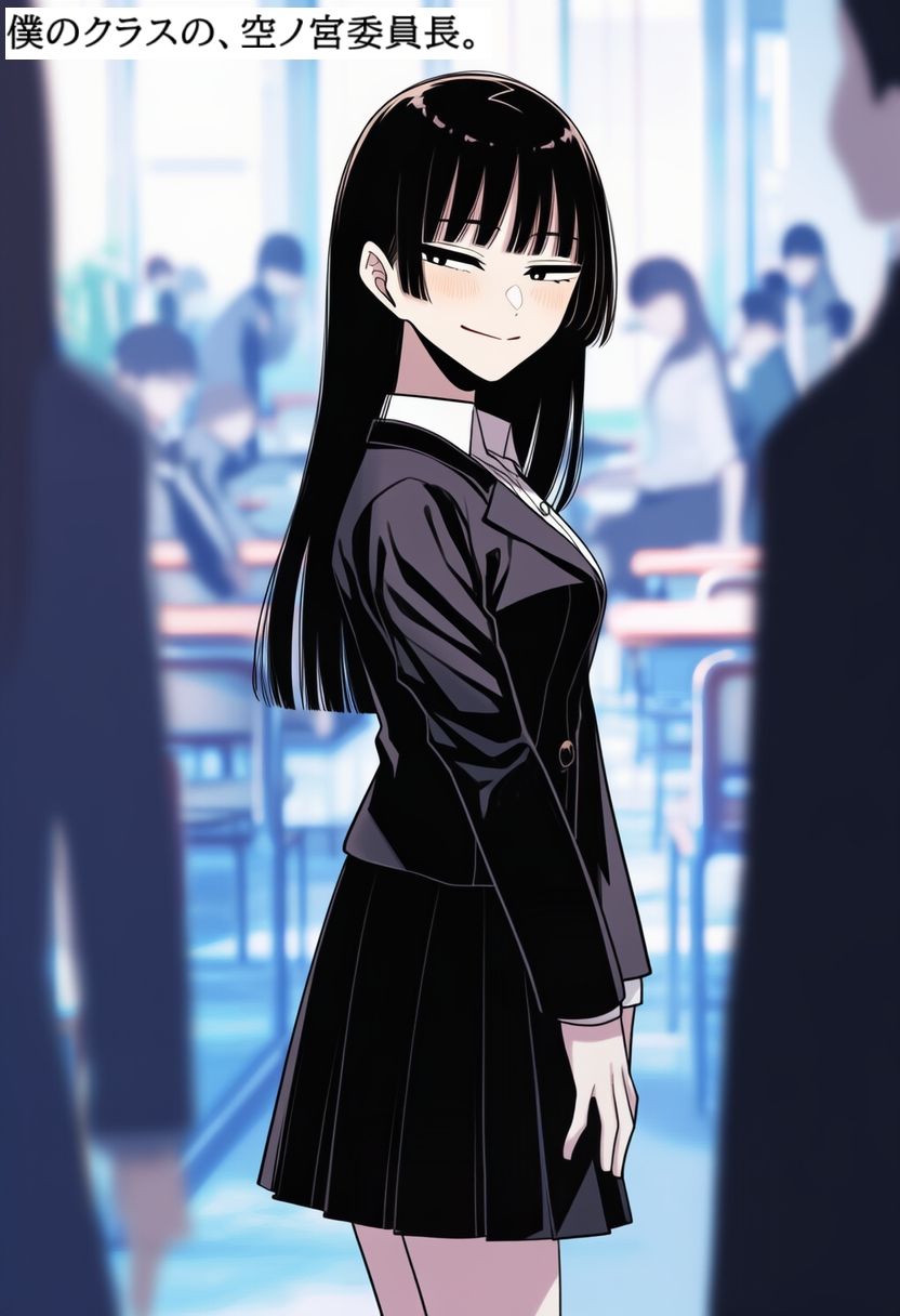 委員長を孕ませたい。清楚で上品なお嬢様JKをオナホ扱いして、無責任中出ししまくって孕ませるまで。 - サンプル画像 1