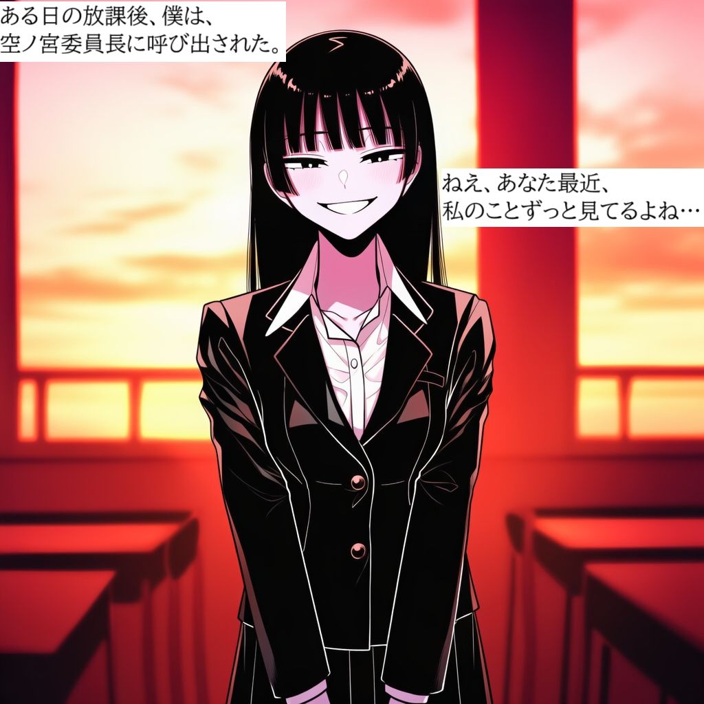 委員長を孕ませたい。清楚で上品なお嬢様JKをオナホ扱いして、無責任中出ししまくって孕ませるまで。 - サンプル画像 3