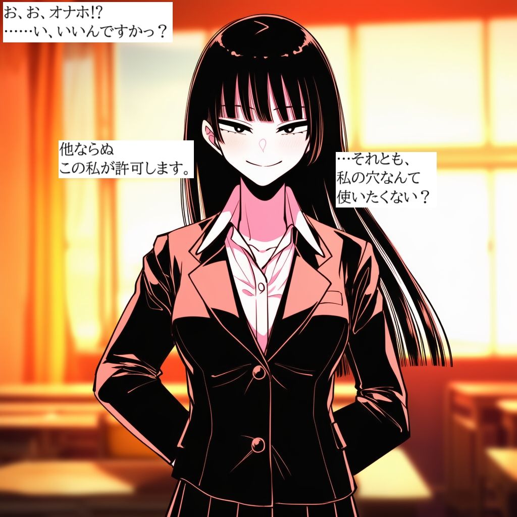 委員長を孕ませたい。清楚で上品なお嬢様JKをオナホ扱いして、無責任中出ししまくって孕ませるまで。 - サンプル画像 8