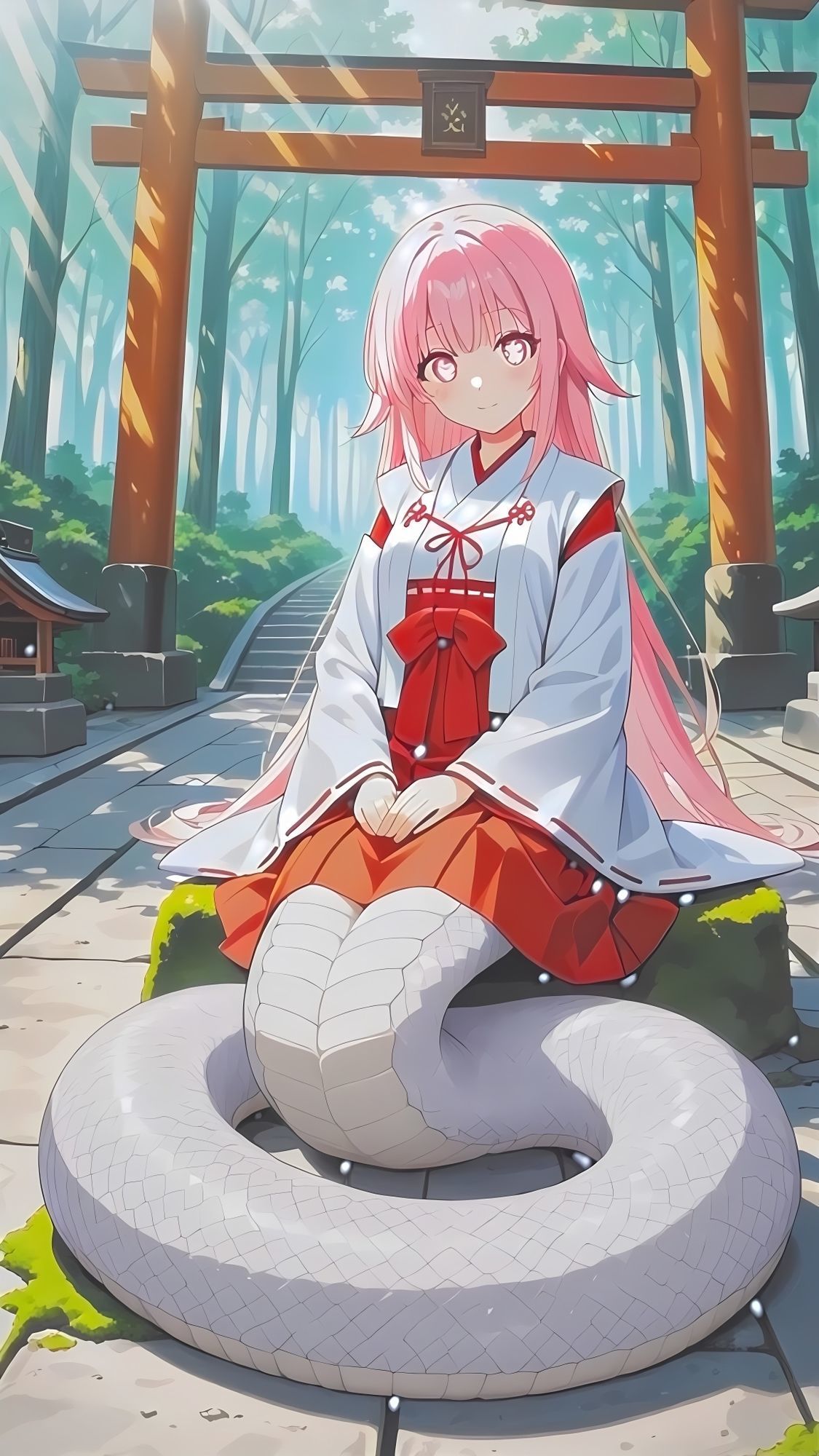 ラミアさんCG集【コスプレ・下着・ヌード】 - サンプル画像 1