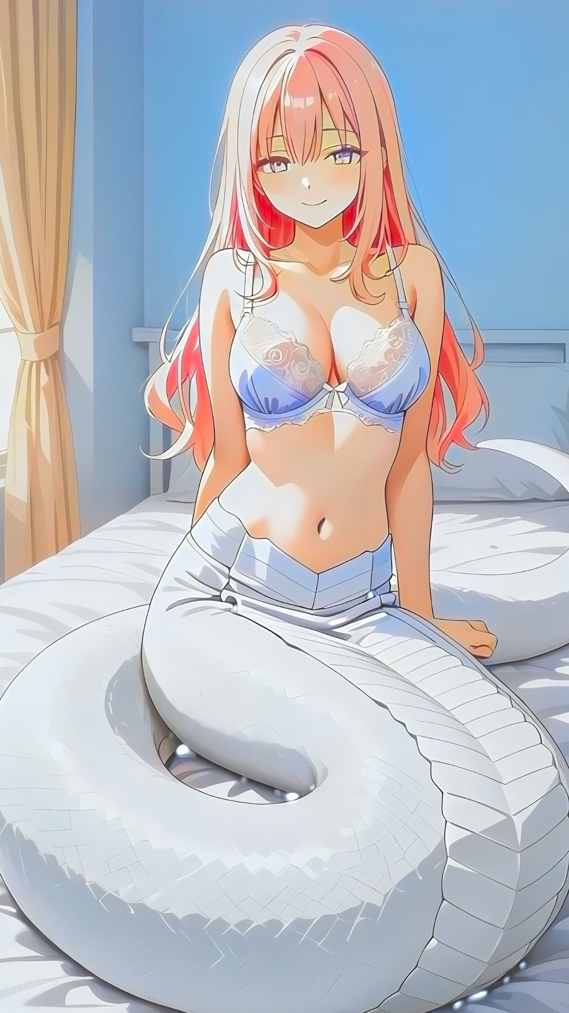 ラミアさんCG集【コスプレ・下着・ヌード】 - サンプル画像 2