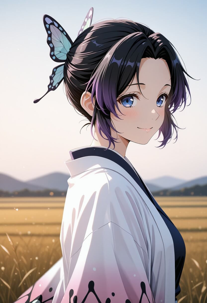 社会人コスプレイヤーの秘密ラブホ撮影会 胡蝶し〇ぶ編 - サンプル画像 1