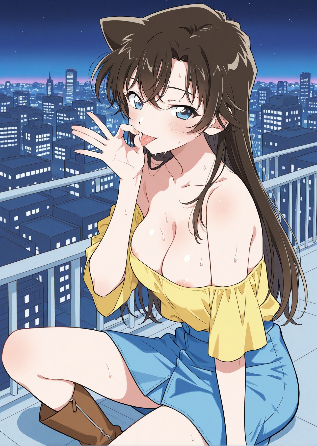 僕の青春ヒロイン犯してみたっ毛〇蘭編 - サンプル画像 3