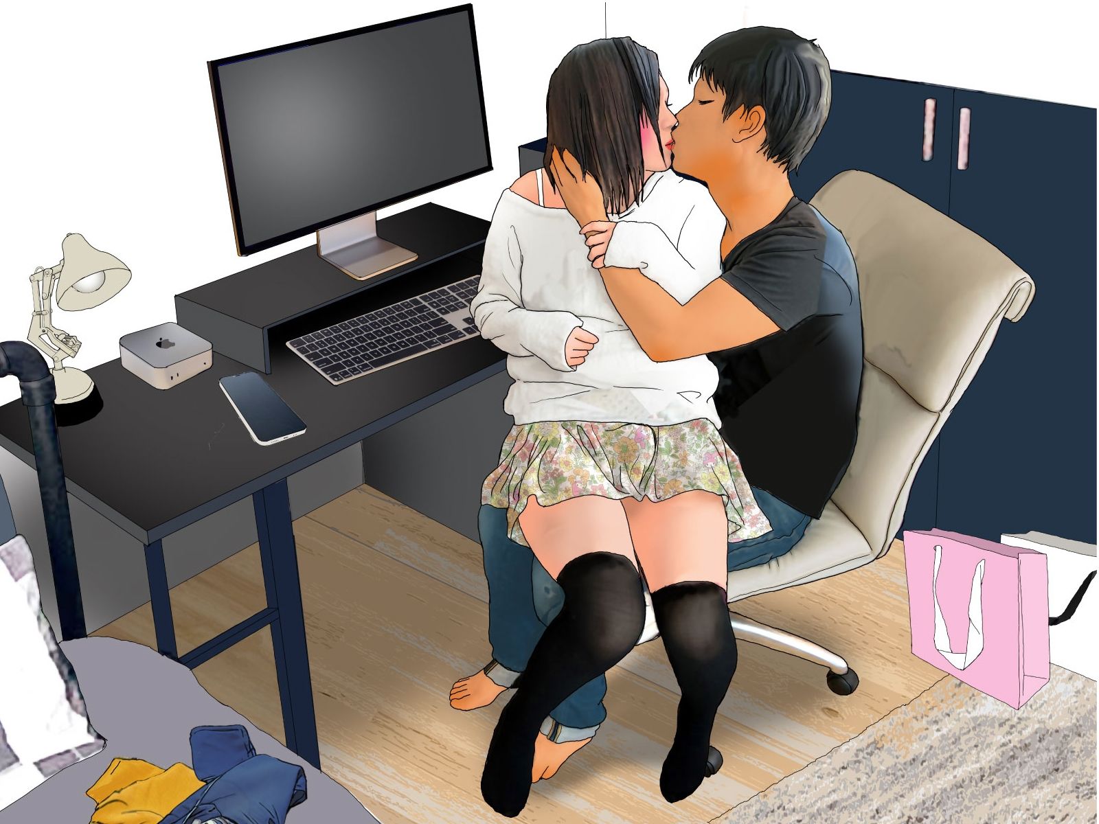 男の娘絵本「男の娘マニアックス8」男の娘・女装っ娘エッセイ - サンプル画像 2