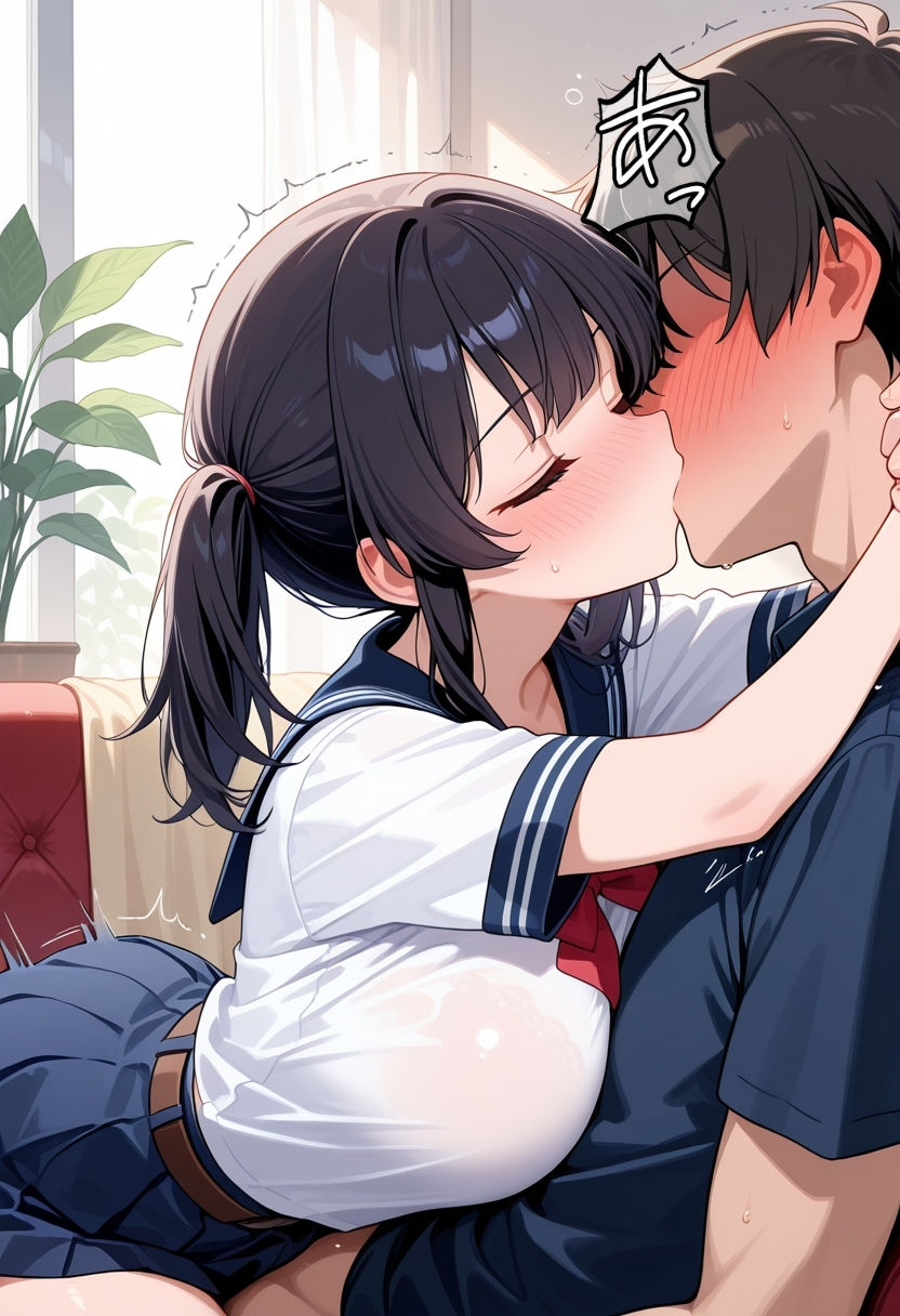 ダウナー系女子校生の生意気な妹をわからせる・・・はずだったのに・・・ - サンプル画像 9