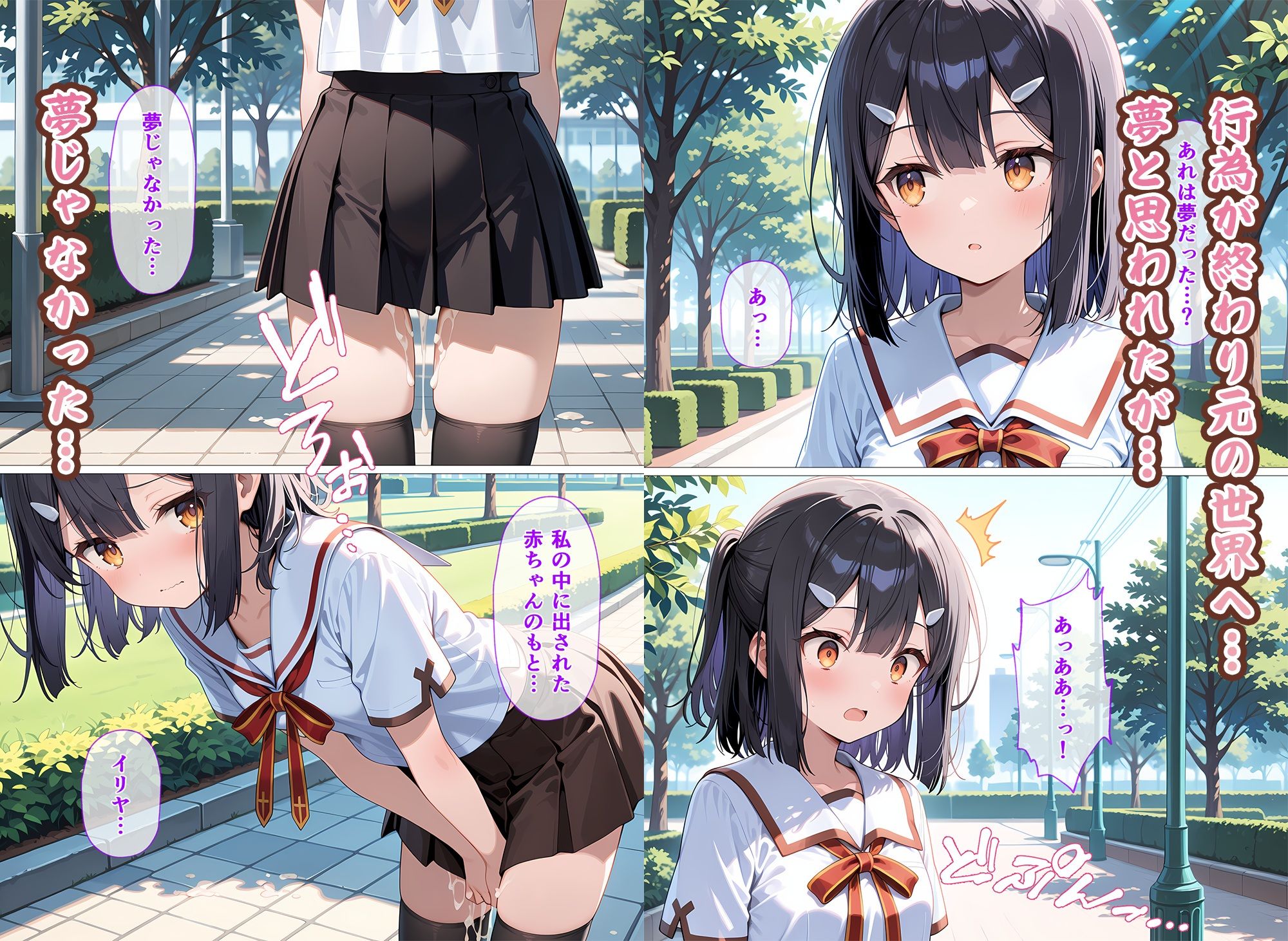 魔法少女母になる  〜美〇・エーデル〇ェルト〜 - サンプル画像 6