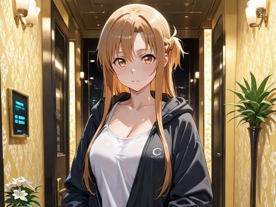 ア〇ナとラブホで1泊デート - サンプル画像 1