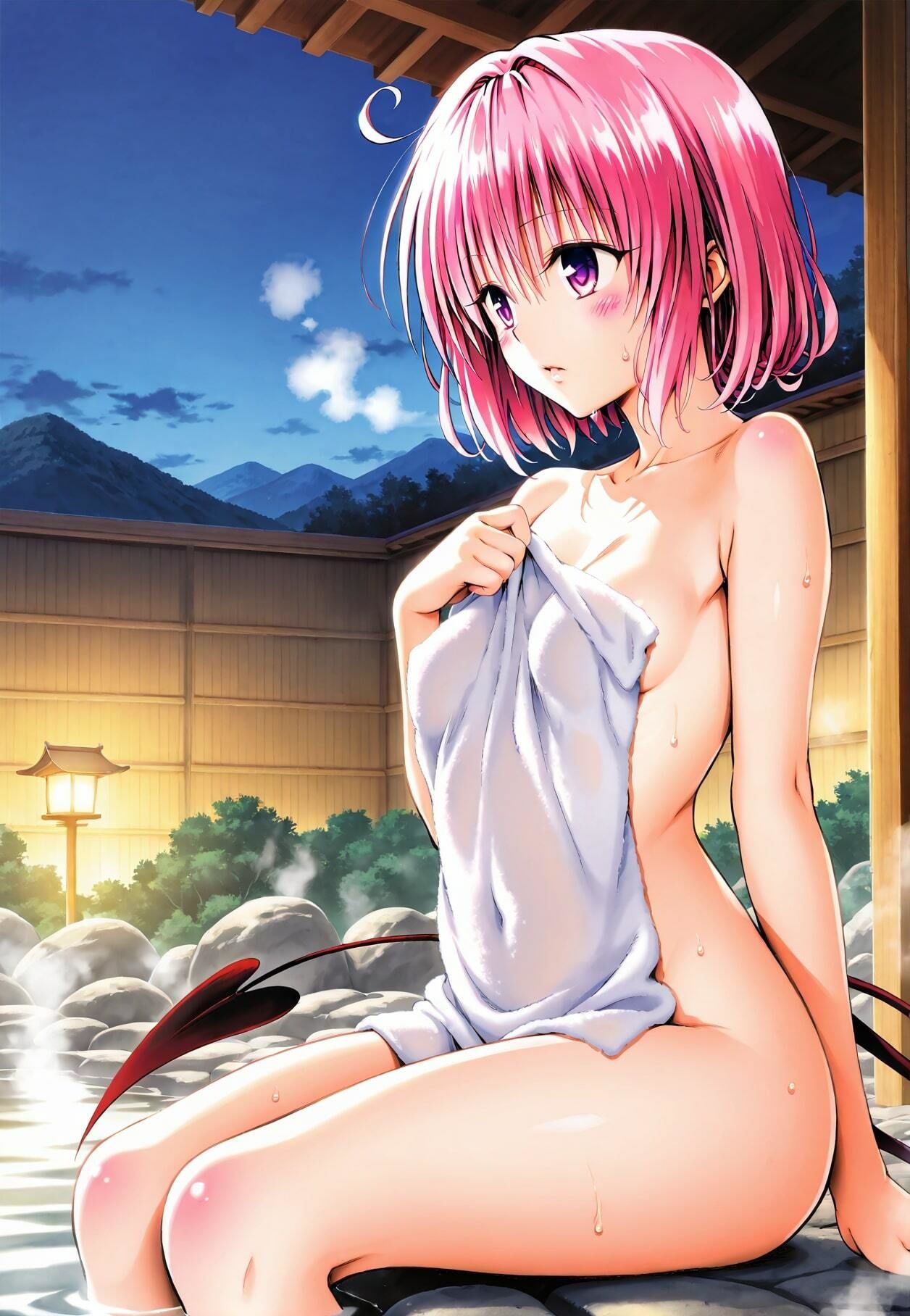 美女たちの温泉H旅行 - サンプル画像 1